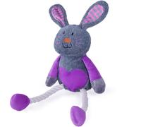 Rosewood Ruby Rabbit Dog Toy, multi-colour