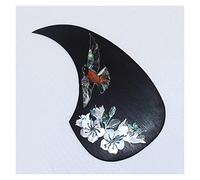 Rosewood Self Sticker Guitar Pickguard Guitar Pickguard With Abalone Inlay Acoustic Guitar Pickguards