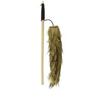 Rosewood Silvervine Cat Toy - Soft Tail Teaser Wand Toy with Natural Silvervine - Catnip Alternative - Promotes Play, Exercise and Healthy Behaviour - Interactive Indoor Cat Toys