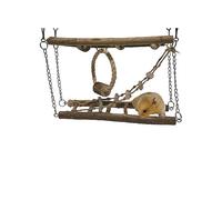 Boredom Breaker Activity Suspension Bridge for Small Animals - Single - 27cm x 8cm x 29cm