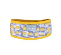 Rosewood Small Cooling Dog Collar - Self-Activating Cooling Collar for Dogs - Adjustable Velcro Fit - Lightweight Summer Cooling Neck Wrap - No Water Needed - Lemon Print