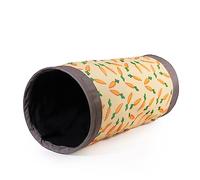 Rosewood Snuggles Carrot Fabric Tunnel for Small Animals