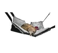 Rosewood Snuggles Hanging Tunnel & Hammock, for Ferrets & Rats, Grey