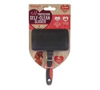 Rosewood Soft Protection Self Clean Slicker for Dogs, Medium