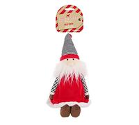 Rosewood Squeaky, Plush Jolly Santa Christmas Dog Toy, 56 x 20 x 10cm