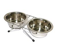 Rosewood Stainless Steel Wire Double Diner Bowl - Small