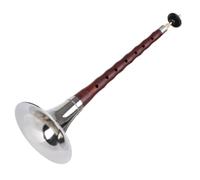 Rosewood Suona Chinese Folk Traditional Ethnic Suona Woodwind Instrument With Accessories Suona Set(Color:G major)