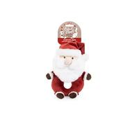 Rosewood Sylvester Santa | Santa Dog Rope Toy | Christmas Indoor Outdoor Dog Puppy Squeak Toy Gift