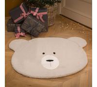 Rosewood Teddy Bear Blanket - Grey - Pet Beds