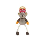 Rosewood Teddy Twister Dog Toy Natural