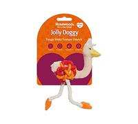 Rosewood Tough Multi Texture Ostrich Mini Dog Toy