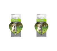 Rosewood Training Whistle - Pitched for Dogs, Ideal for Recall, Obedience Training, and Effective Communication (Pack of 2)