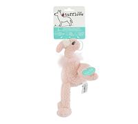 Rosewood Tufflove Flamingo Small, Tough Dog Toy, For Small and Medium Dogs
