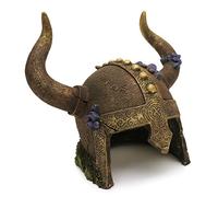 Blue Ribbon Aquatic Ornaments - Viking Helmet Cave - 18 x 12 x 15cm