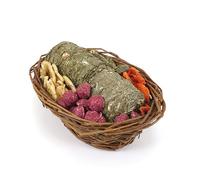 Rosewood Willow Treat Basket - 20cm x 13cm x 8cm