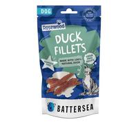 Rosewood x Battersea Duck Fillets Dog Treats - 93% Natural Duck Breast, High Protein, Low Fat, Rawhide-Free Healthy Dog Snacks, Grain-Free Training Treats