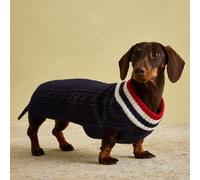 Rosewood x Joules Dawson Navy Knit Jumper for Dogs, Small, Washable, W
