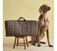 Rosewood x Joules Henson Check Travel Mat for Dogs, Portable Outdoor or Indoor Pet Mat for Travel and Adventures, Washable, 110 x 68 cm