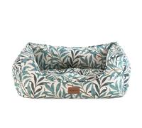 Morris and Co Willow Boughs Print Square Bed for Dogs - Large