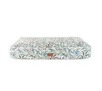 Rosewood x Morris & Co. Willow Boughs Mattress for Dogs, Medium Dog Bed, Ivory/Green, Thickly Padded, Non-Slip Base, Washable, Luxury William Morris Print