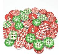Rosey's Craft Shop's 18mm x 50 Christmas Buttons Embellishments Craft Cardmaking Scrapbooking
