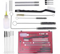 Rosfix cleaning set for paint sprayer 24 pieces | with case & accessories