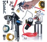 Rosfix Compressed Air Paint Spray Gun 2L | 3.0mm Nozzle | 325L/min, 2m Hose