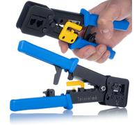 Rosfix Crimping Tool RJ45/RJ12/RJ11 | 240mm Length | With Stripper