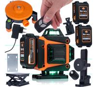 Rosfix Cross Line Laser RAPH 16L | 16 Line Green | USB-C, IP54, Set with Case