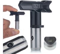 Rosfix Paint Nozzle UltraBlack 321 | 15 cm Jet Width | Stainless Steel, 0.021"