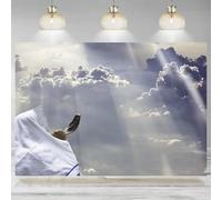 Rosh hashanah Backdrop Jewish Man Blowing Shofar New Year Photographic Background Yom Kippur Religious Belief Photo Props Bann 350x230cm