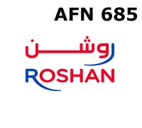 Roshan 685 AFN Mobile Top-up AF