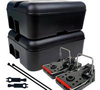 Roshield 2 x Rat Snap Trap + 2 x External Rodent Protector Box