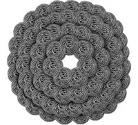 Roshtia 72 Pcs Stainless Steel Scrubber Bulk Large Steel Wool Scrubber 50 Gram Stainless Scourers Sponges Scouring Pads for Cleaning Dishes, Stoves, Pots, Pan, Cooker Hoods