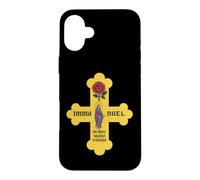 Rosicrucian Rosy Cross - Rose Cross Case for iPhone 16 Plus