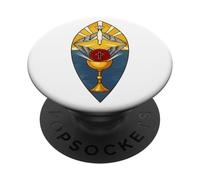 Rosicrucian Seal of the Grail Rose Cross PopSockets Adhesive PopGrip