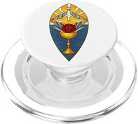 Rosicrucian Seal of the Grail Rose Cross PopSockets PopGrip for MagSafe