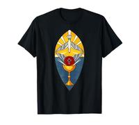 Rosicrucian Seal of the Grail Rose Cross T-Shirt