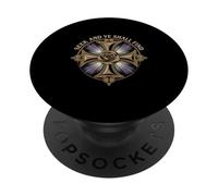 Rosicrucianism Rosy Cross Seek And Ye Shall Find Esoteric PopSockets Adhesive PopGrip
