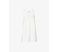 Rosie Antwerp Womens Rosie Antwerp Lucy Scallop-Edge Cotton Mini Dress White S