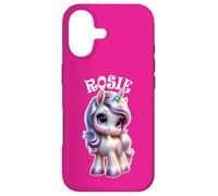 Rosie Cute Unicorn Design for Girls Name Rosie Case for iPhone 17