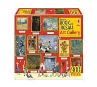 Rosie Dickins Book & Jigsaw Art Gallery Paperback Rosie Dickins Multicolor