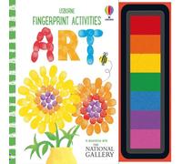 Rosie Dickins Fingerprint Activities Art Paperback Book Rosie Dickins Multicolor