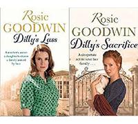 Rosie Goodwin 2 Book set Dilly's Lass & Dilly's Sacrifice