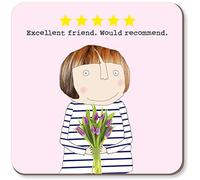 Rosie Made A Thing 5 Star Friend Coaster