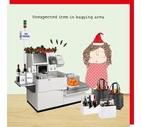 Rosie Made a Thing Bagging Area Christmas Card
