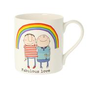Rosie Made A Thing Fabulous Love Male Couple Mug Bone China Mug Gift Idea QRH60