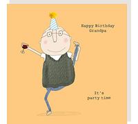 Rosie Made A Thing Grandpa It's Party Time Happy Birthday Card Greeting Cards GFR012