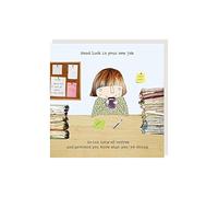Rosie Made A Thing Greeting Card: New Job Woman - New in Cello (GF110)
