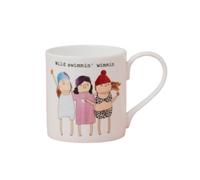 Rosie Made A Thing - Swimmin Wimmin Mug - White China Mug